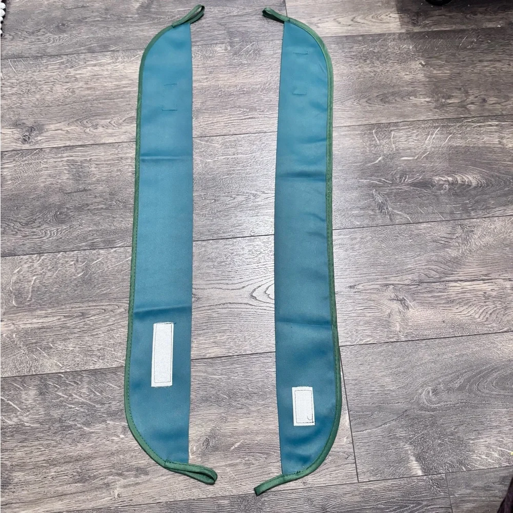 Set of‎ 2 Panels of Green Black Out Curtains